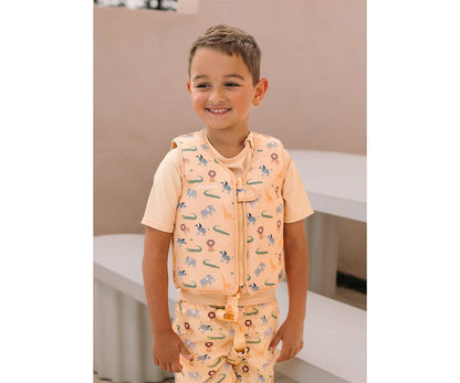 Schwimmweste  gelb 3-6 Jahre *Safari*