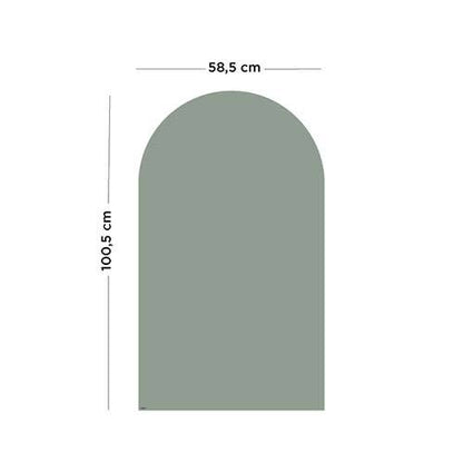 Magnettafel 1mx58cm Emerald Green Arch