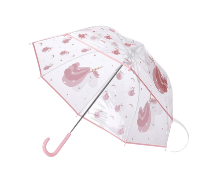 Transparenter Regenschirm Magisches Einhorn