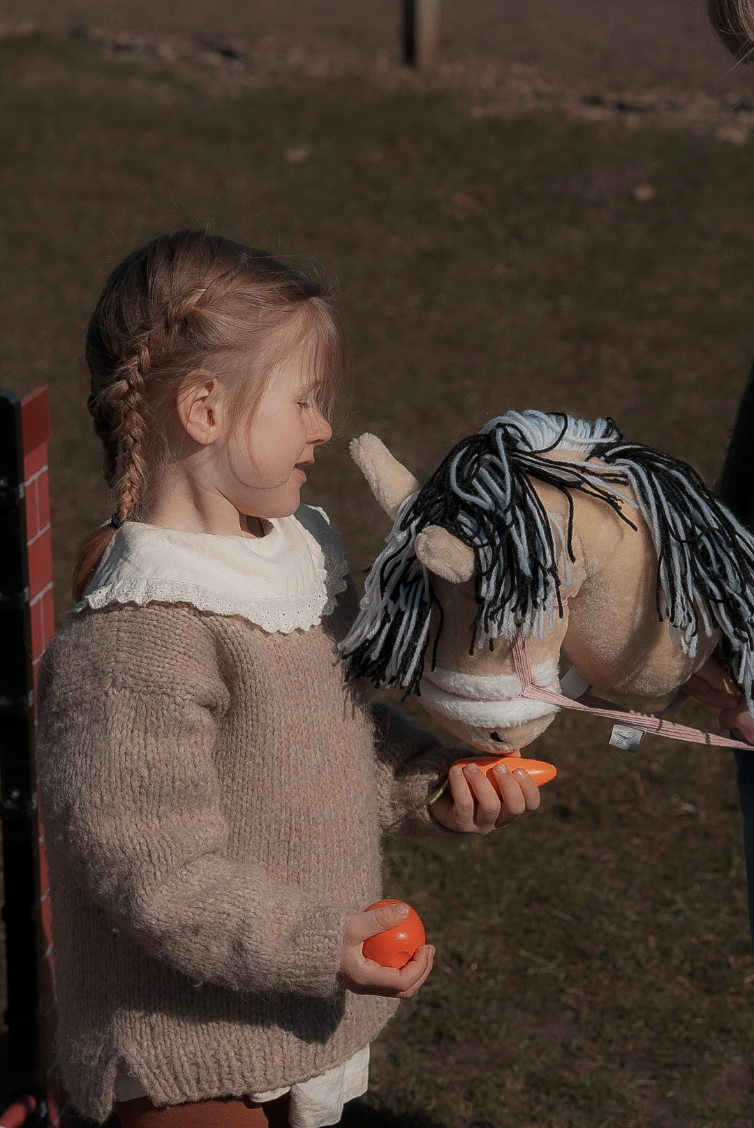 Steckenpferd *Classic Beige*, kurze Mähne - Fördert Fantasie und Rollenspiel