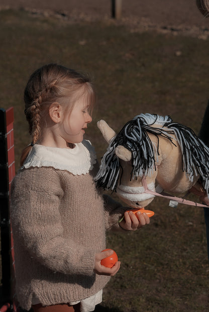 Steckenpferd *Classic Beige*, kurze Mähne - Fördert Fantasie und Rollenspiel