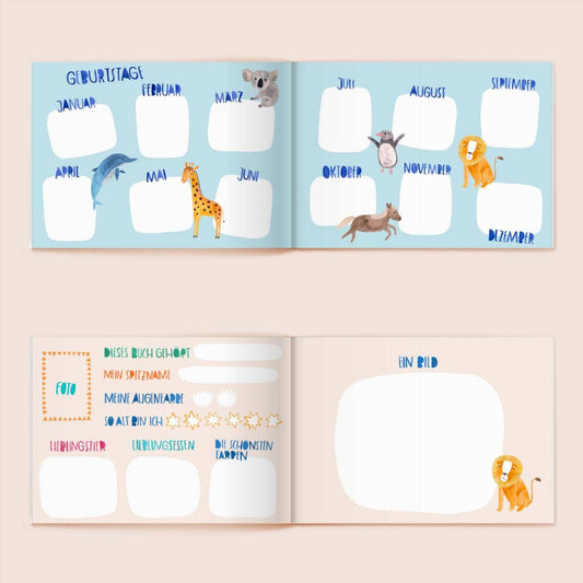 COMING SOON Freundebuch *Kindergarten* Hardcover