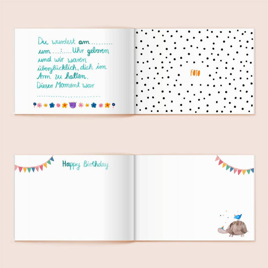 Babytagebuch Hardcover WELCOME