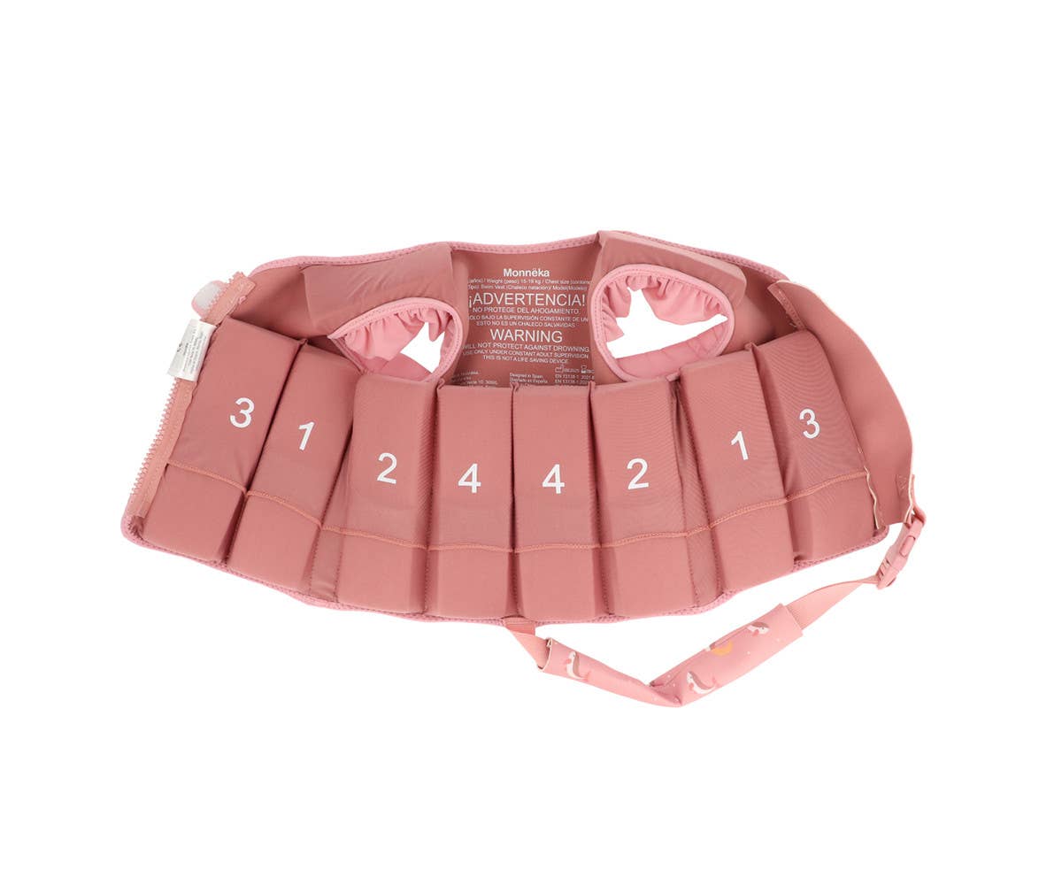 Schwimmweste pink 3–6 Jahre *Wal*