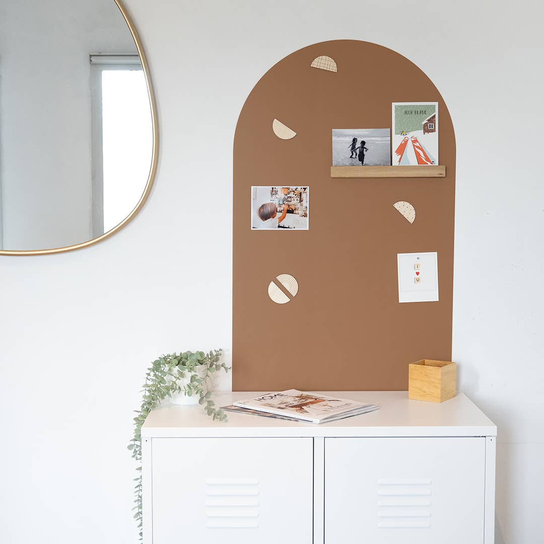 Magnetic board 1m x 58cm CARAMEL ARCH