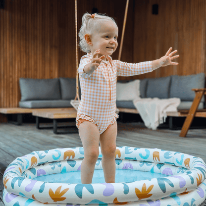 Pataugeoire pour tout-petits Ø 95 cm multicolore ABSTRAIT