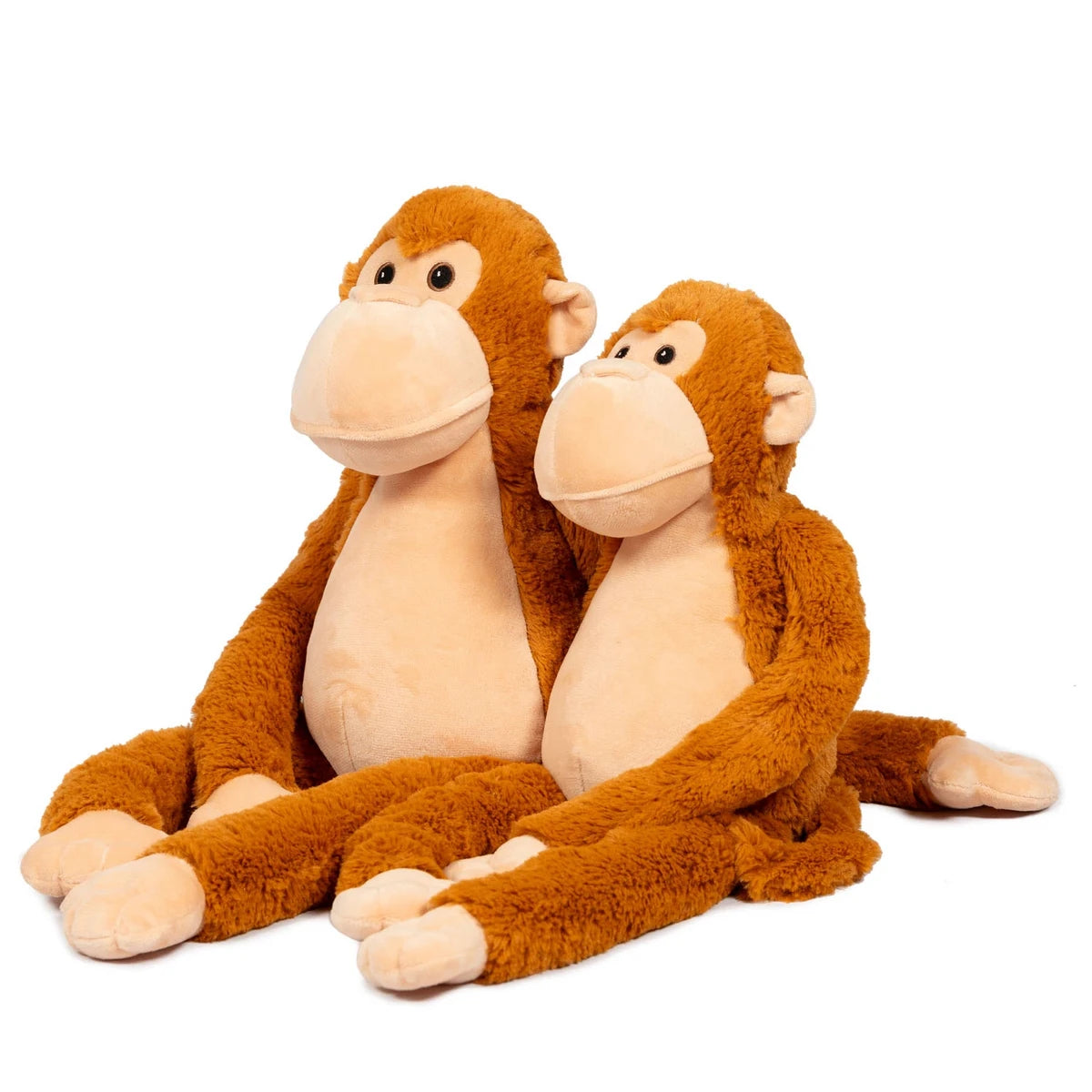 Weighted plush monkey medium 1.1 kg - playful comforter