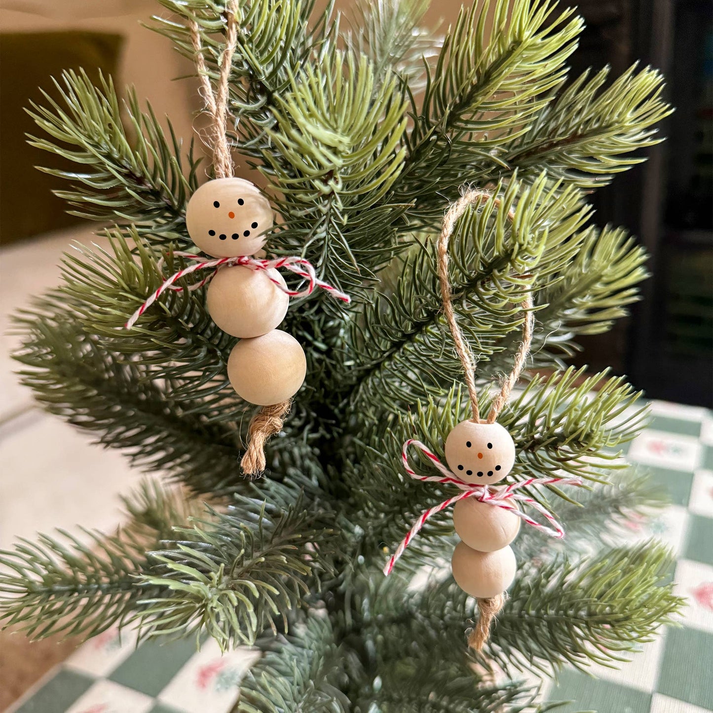 COMING SOON Weihnachtsschmuck-Bastelset – Schneemann