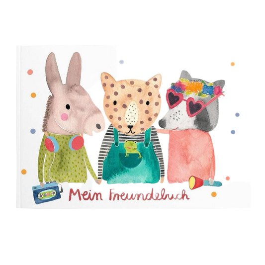 Freundebuch Softcover TIERKINDER