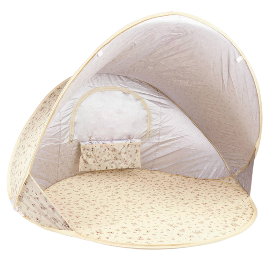 Pop-Up Strandmuschel VINTAGE FLOWERS