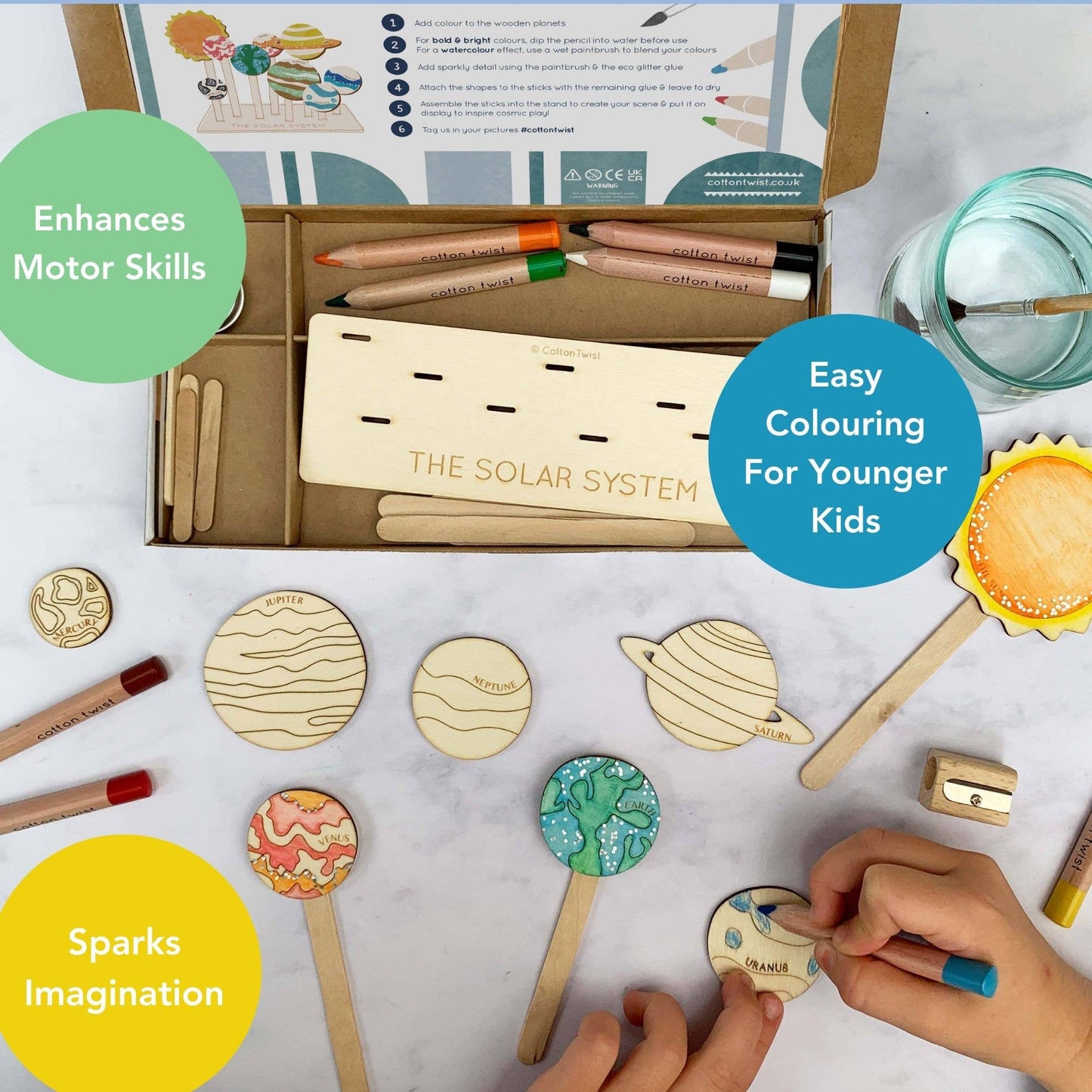COMING SOON Sonnensystem-Bastelset – Kreatives Astronomie-Abenteuer für Kinder