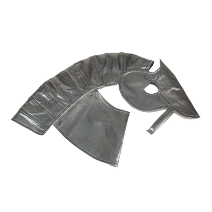 Realistische Ritter-Rüstung für dein Steckenpferd silber