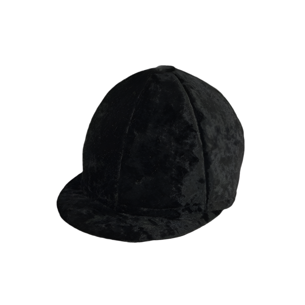 Riding helmet for imaginative role play – Black with bows