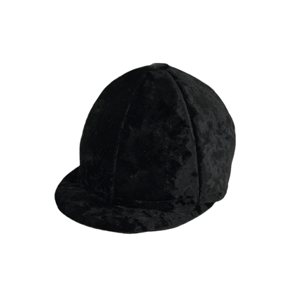 Riding helmet for imaginative role play – Black with bows