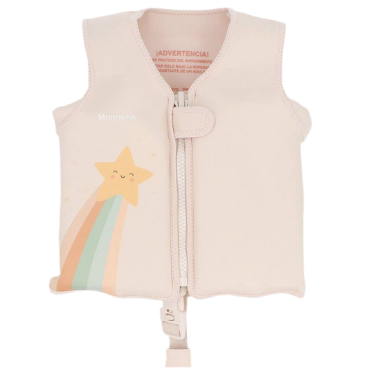 Schwimmweste beige-rosé 2-3 Jahre STARLIGHT