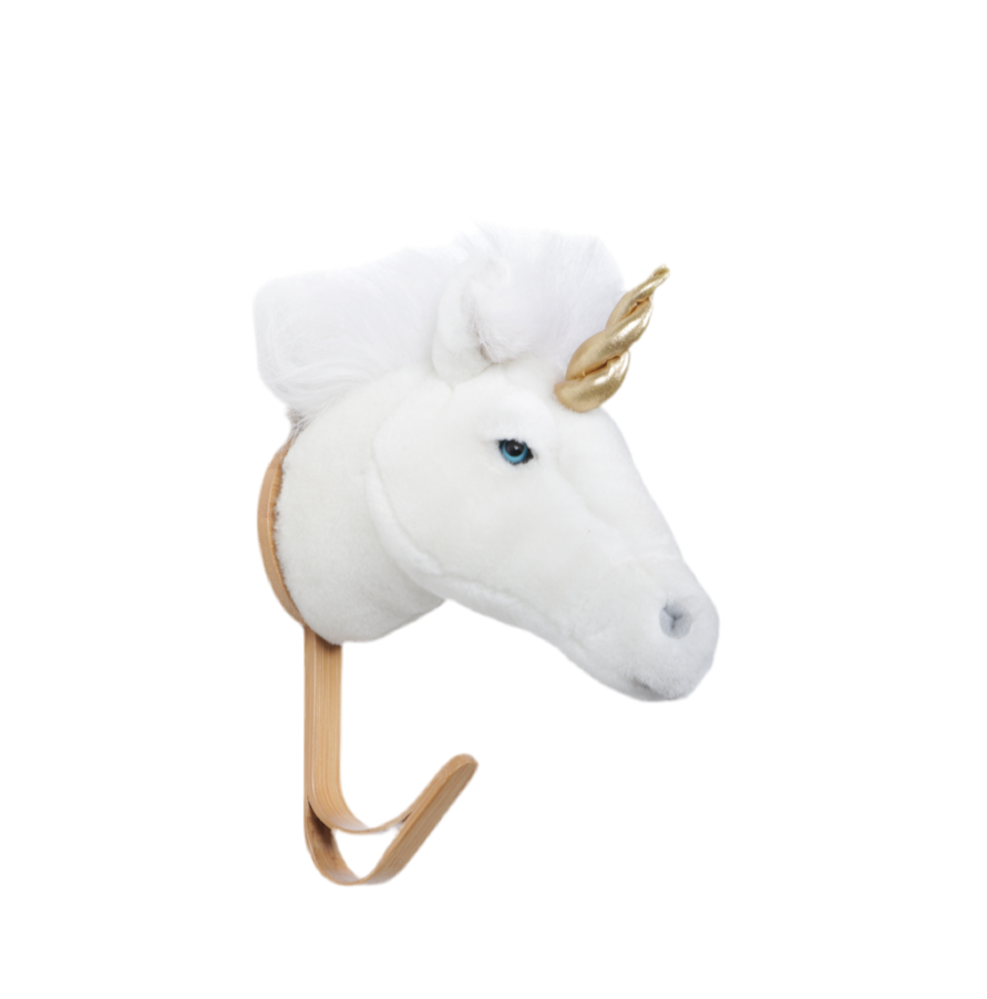 Kleiderhaken Weißes Einhorn
