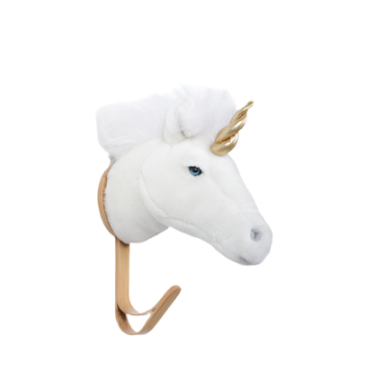 Kleiderhaken Weißes Einhorn