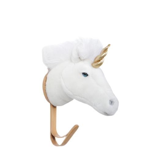 Kleiderhaken Weißes Einhorn