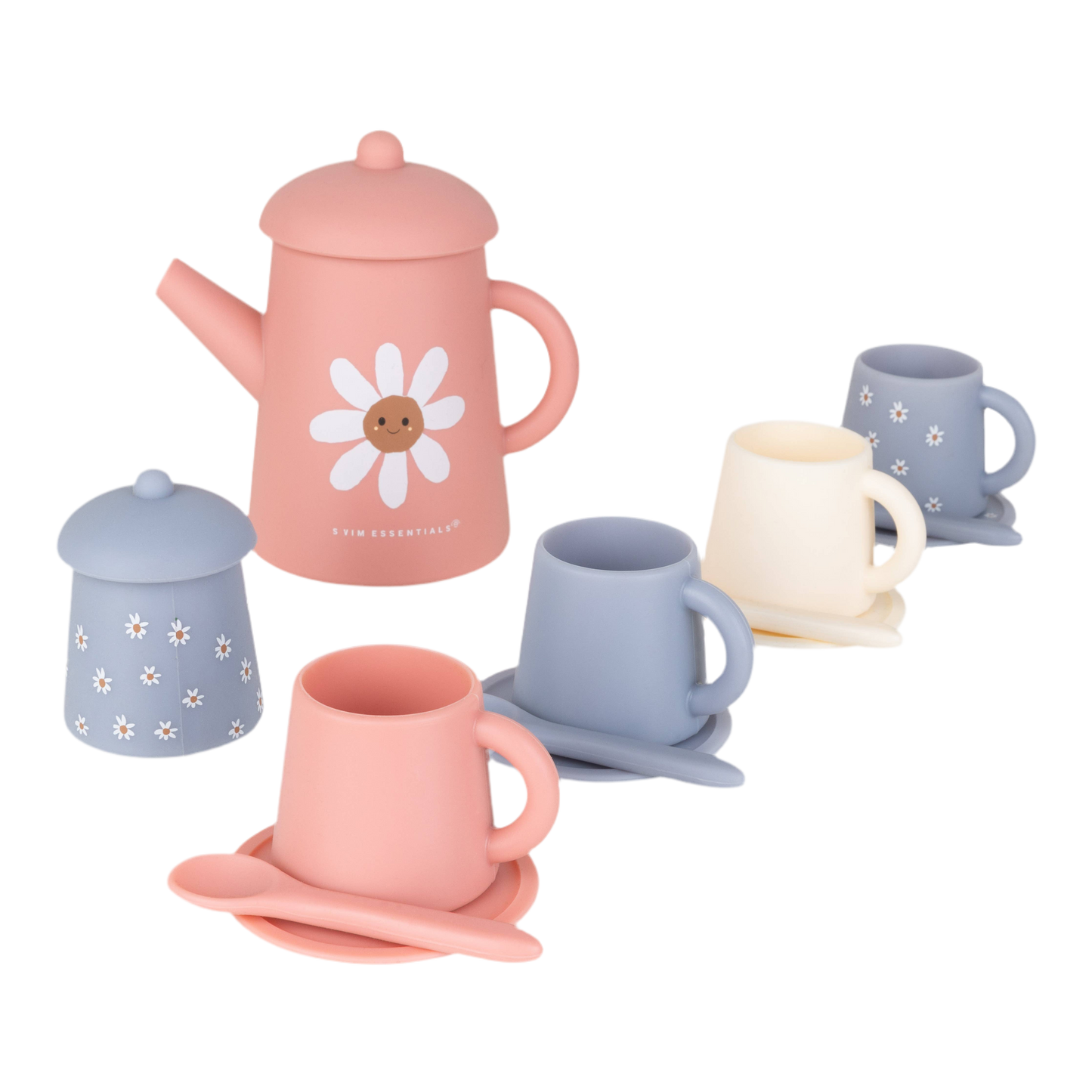 Coffret de jeu pour le thé DAISY FLOWER