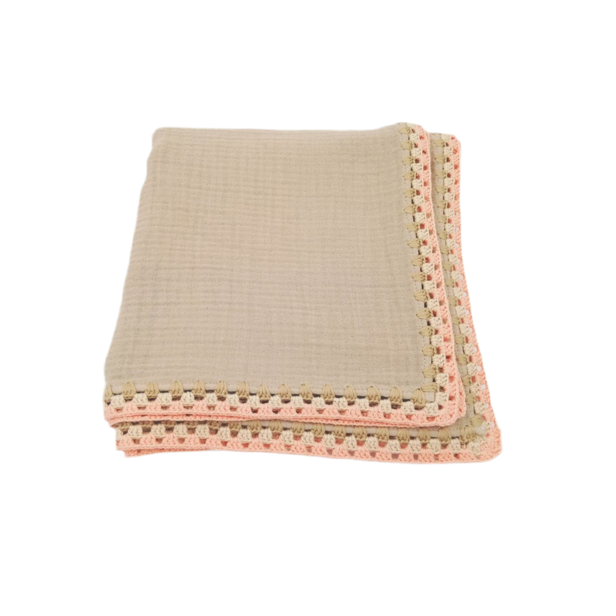 Muslin blanket made of 4 layers – soft, breathable &amp; versatile