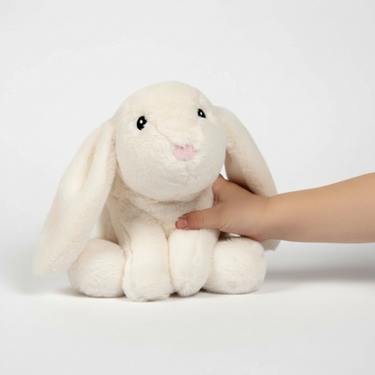 Weighted plush rabbit medium 1.2 kg - Delicate comforter