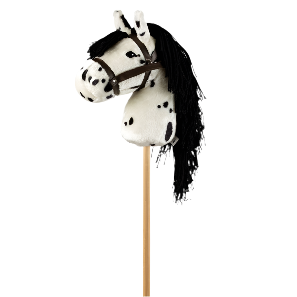 Steckenpferd *Classic Schimmel* gepunktet  - Fördert Fantasie und Rollenspiel