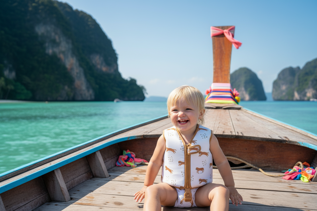 Schwimmweste beige 2-3 Jahre *Roamer*