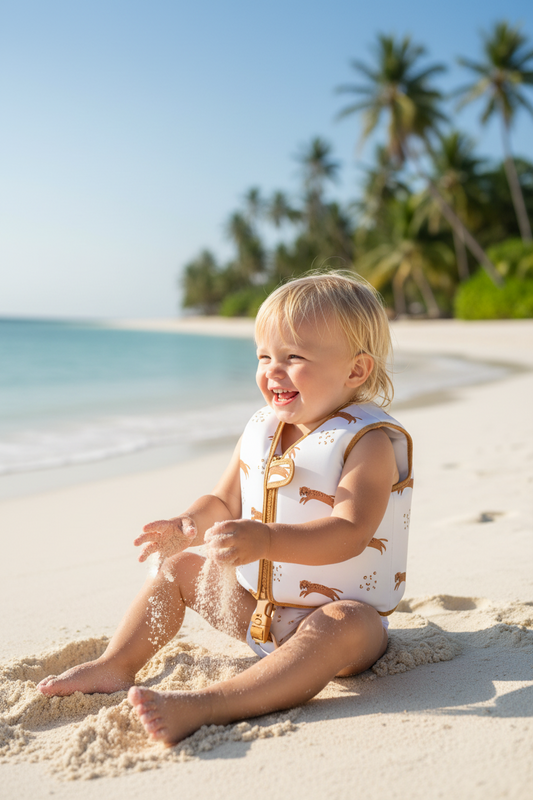 Schwimmweste beige 2-3 Jahre *Roamer*