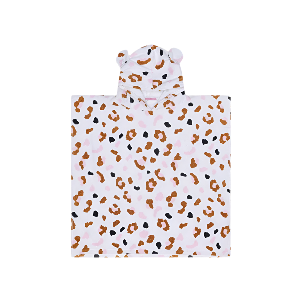 Strandponcho khaki LEOPARD
