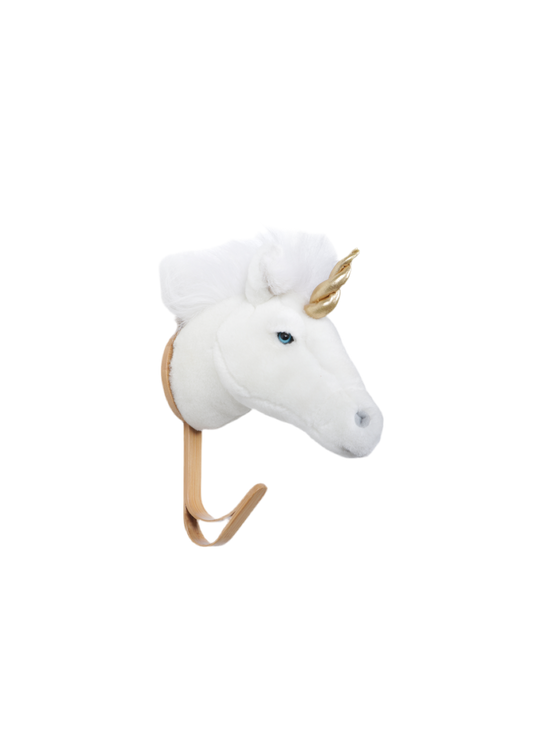 Kleiderhaken Weißes Einhorn