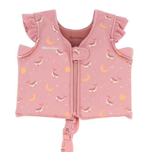 Schwimmweste pink 2–3 Jahre *Wal*