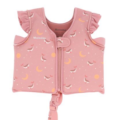 Schwimmweste pink 3–6 Jahre *Wal*