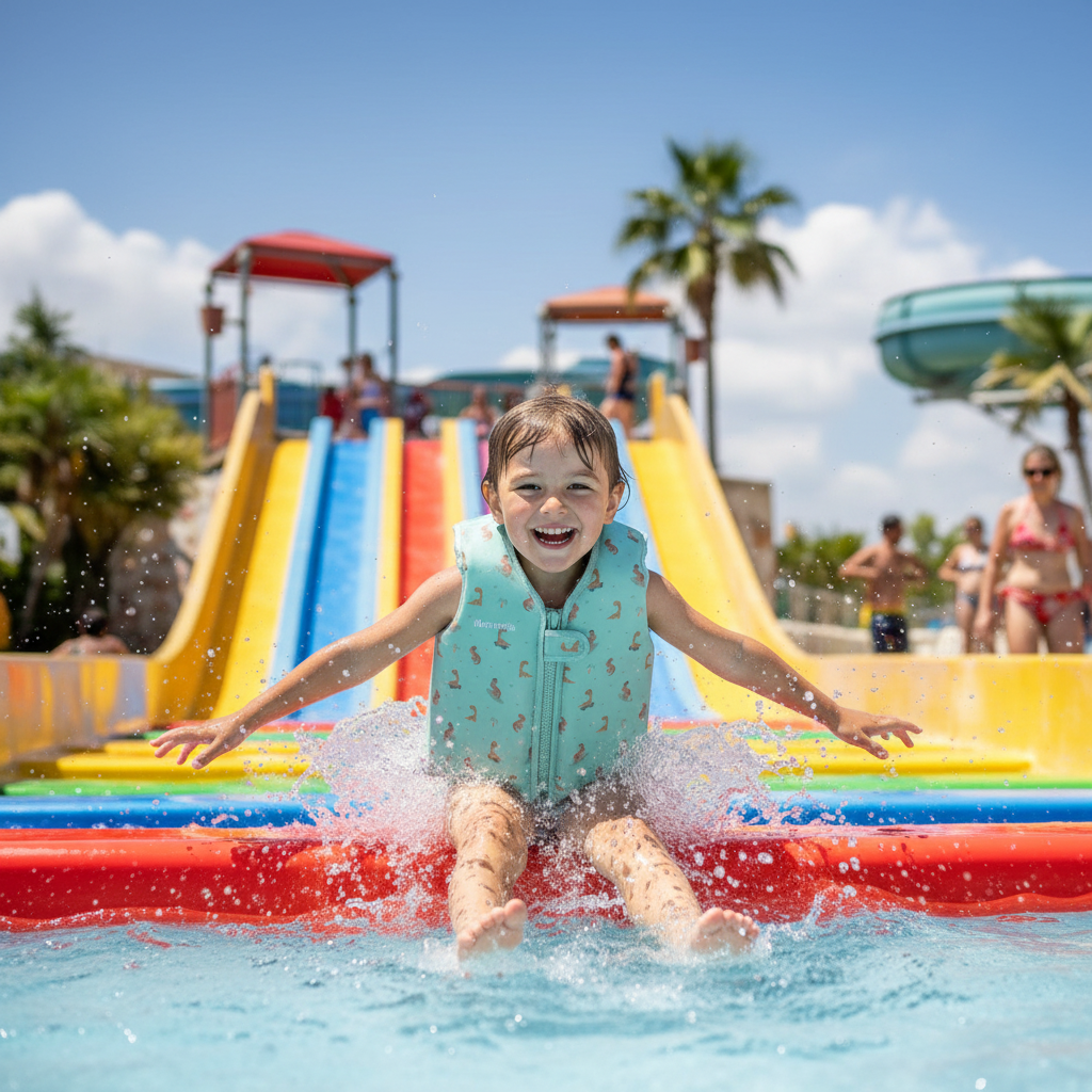 Schwimmweste mint-grün-pastell 3-6 Jahre *Cool Dinos*