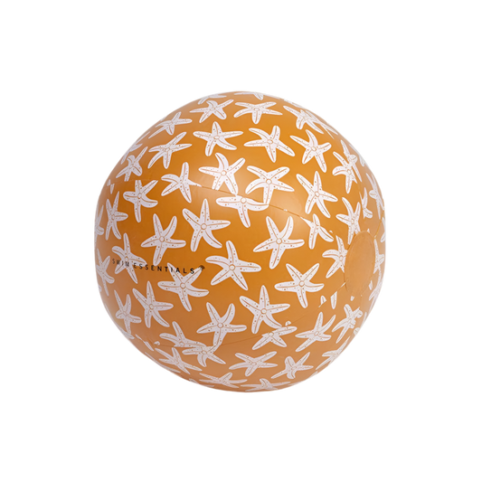 Wasserball  Ø 51 cm orange-weiß SEASTARS