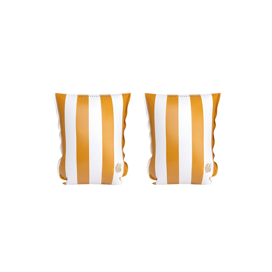 Schwimmflügel braun-weiß 0-2 Jahre SOFT LINES