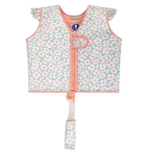 Schwimmweste blau rosa 2-3 Jahre FLORISH