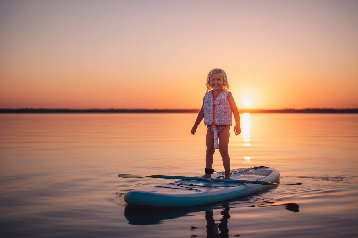 Blue and pink life vest for ages 3-6 *Florish*