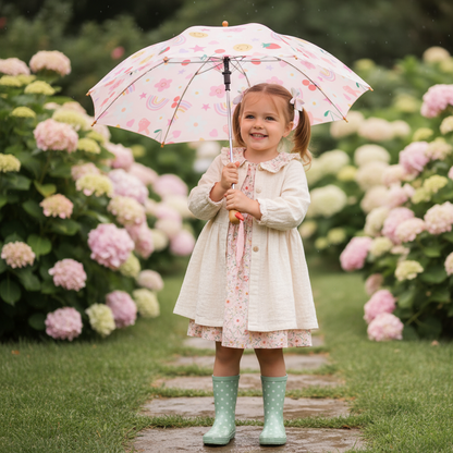 Limitierter Meri Meri Happy Icons *Kinder-Regenschirm* Rosa