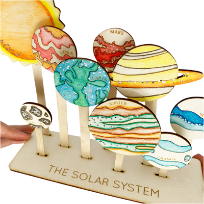 COMING SOON Sonnensystem-Bastelset – Kreatives Astronomie-Abenteuer für Kinder