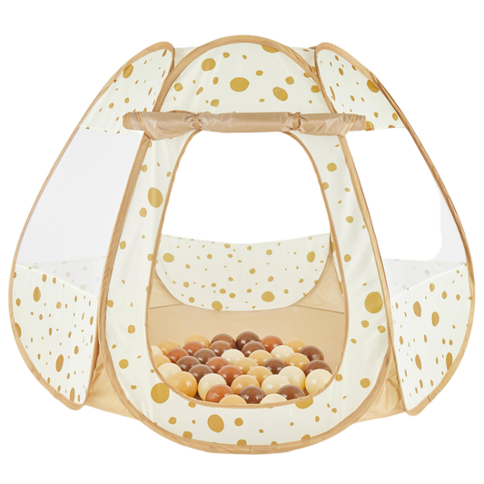 Pop up Spielzelt und Bällebad mit 50 Bällen Dots