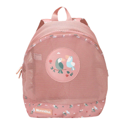 Kinderrucksack Anti-Sand burgunder-rosé Toucan
