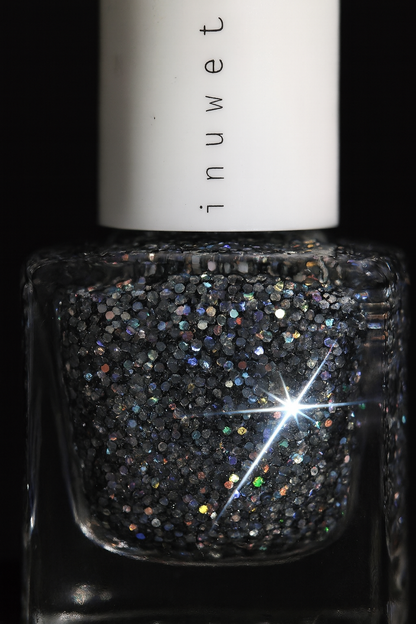 Kids Nagellack – Wasserbasiert & Duftend Glitter Silver Dreamer / Vanilleduft