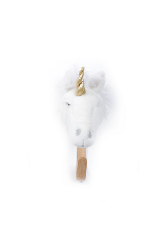 Kleiderhaken Weißes Einhorn