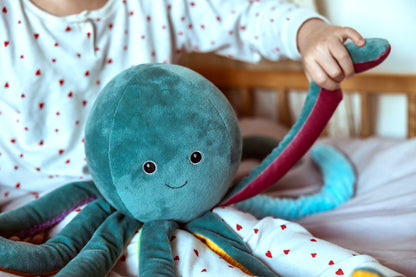 Gewichteter *Plüsch-Oktopus* 1,2 kg - beruhigender Sensorikfreund