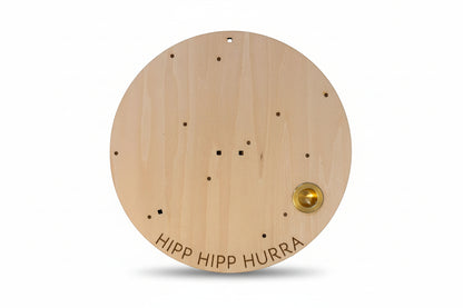 Geburtstagskranz *Happy Birthday* mit Zahlen, handgefertigt