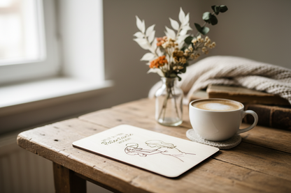 Holzkarte *Willst du meine Patentante werden* handgefertigt