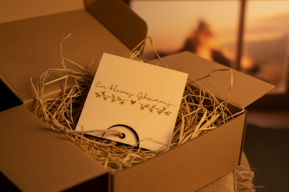 Schwangerschaftsverkündung *Du wirst Oma* Ziehkarte, handgefertigt