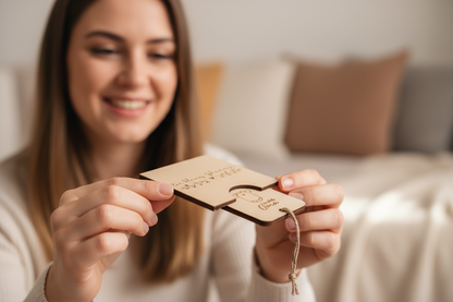 Schwangerschaftsverkündung *Du wirst Oma* Ziehkarte, handgefertigt