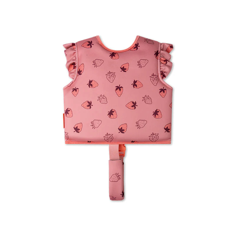Schwimmweste rosa 1-2 Jahre *Strawberry Fields*