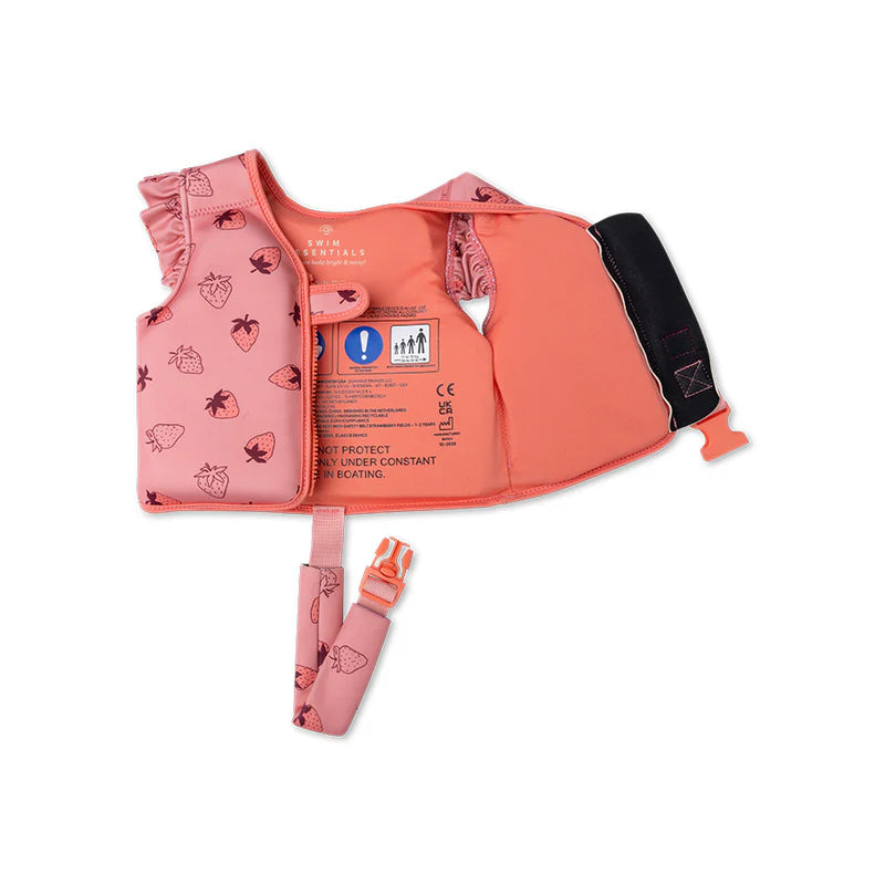 Schwimmweste rosa 1-2 Jahre *Strawberry Fields*